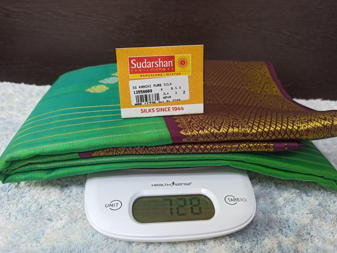 Pure Kanchipuram Silk Saree