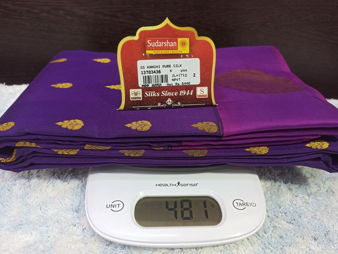 Pure Kanchipuram Silk Saree