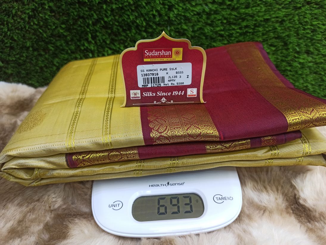 Pure Kanchipuram Silk Saree