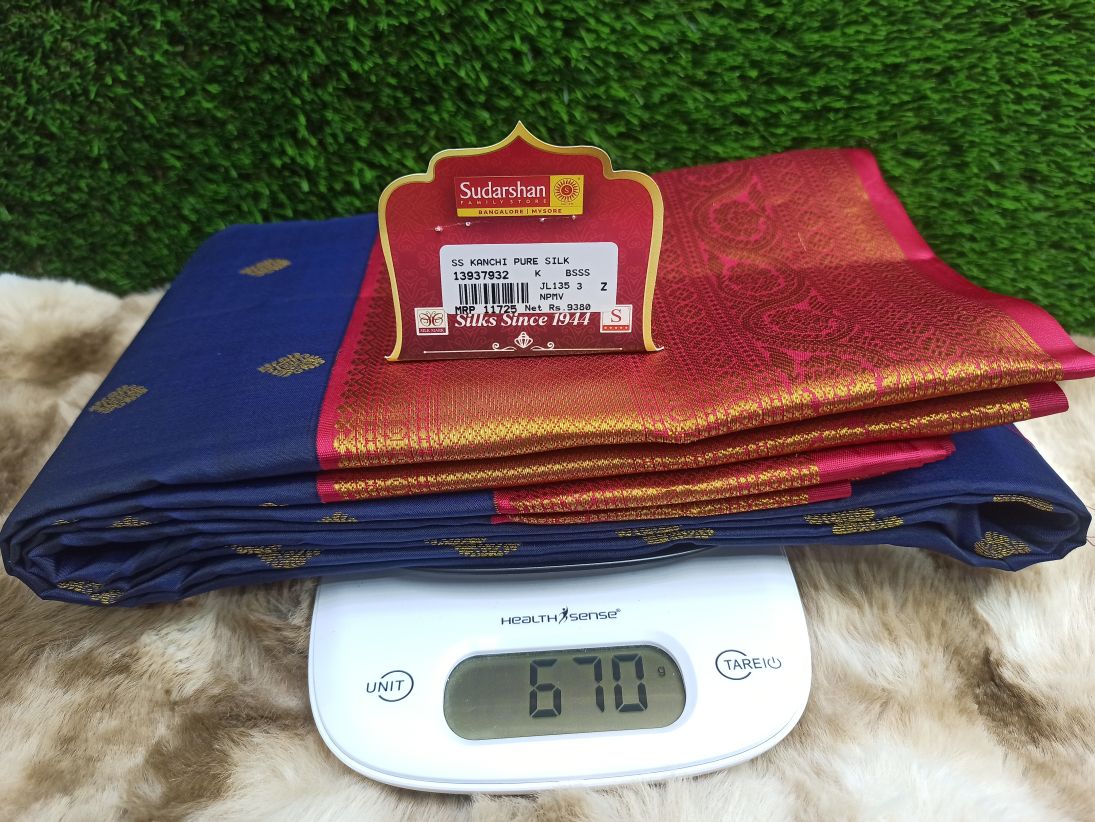 Pure Kanchipuram Silk Saree