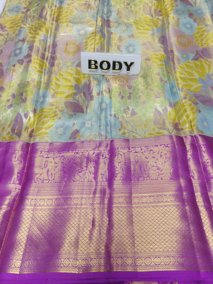 Pure Kanchipuram Silk Saree.