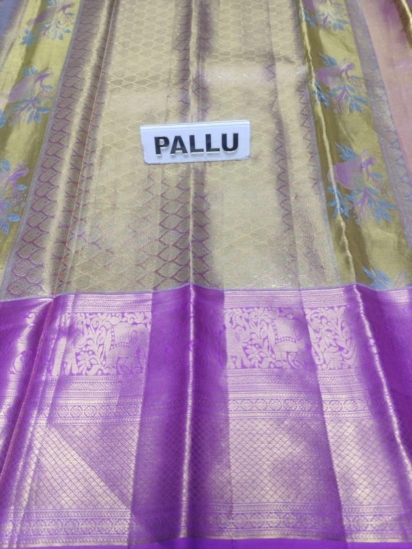 Pure Kanchipuram Silk Saree.