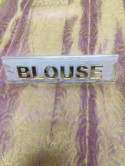 Pure Kanchipuram Silk Saree.