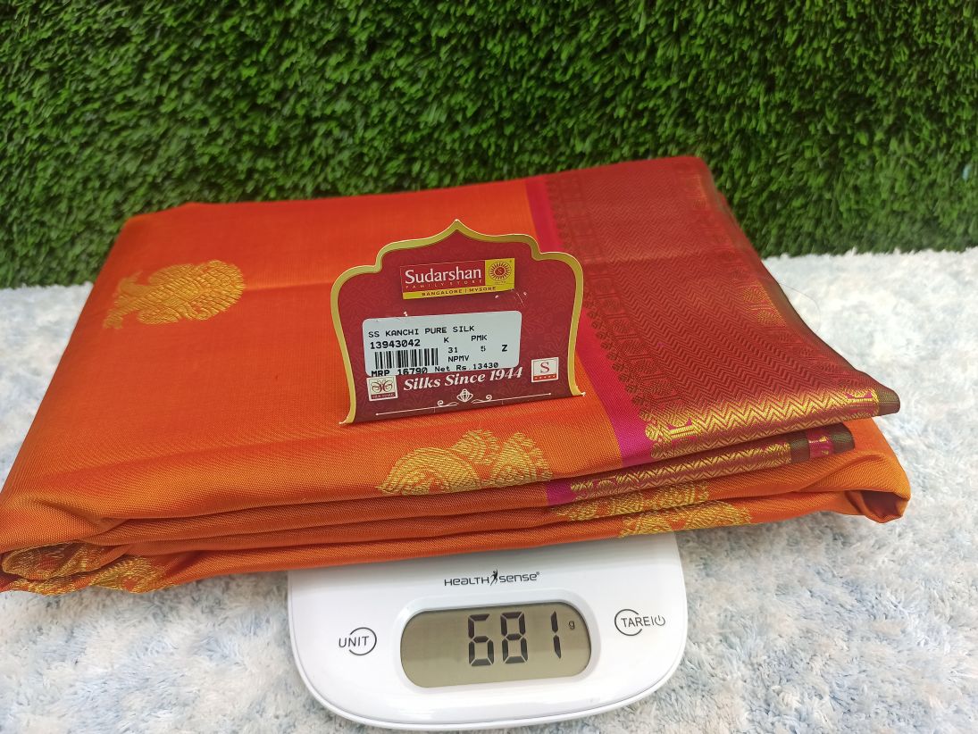 Pure Kanchipuram Silk Saree