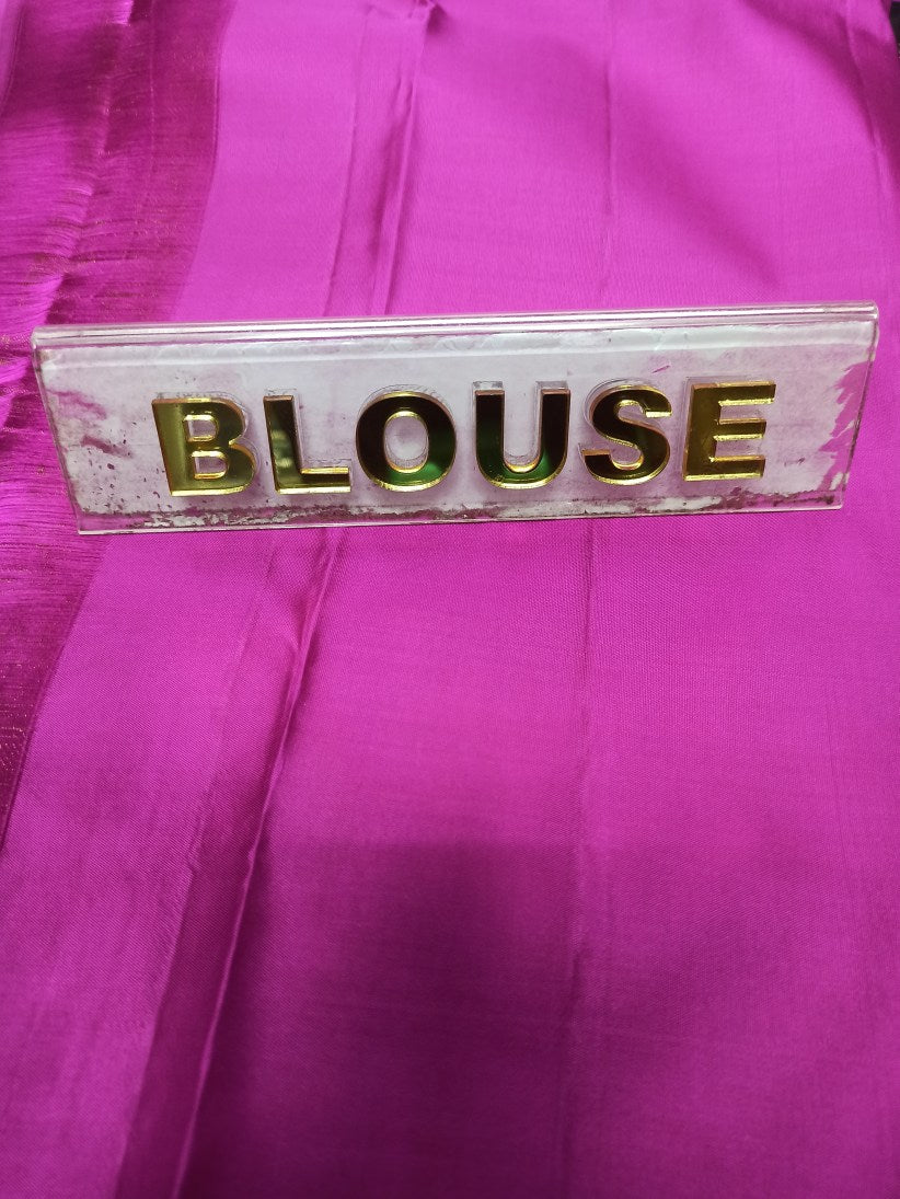 Pure Kanchipuram Silk Saree.