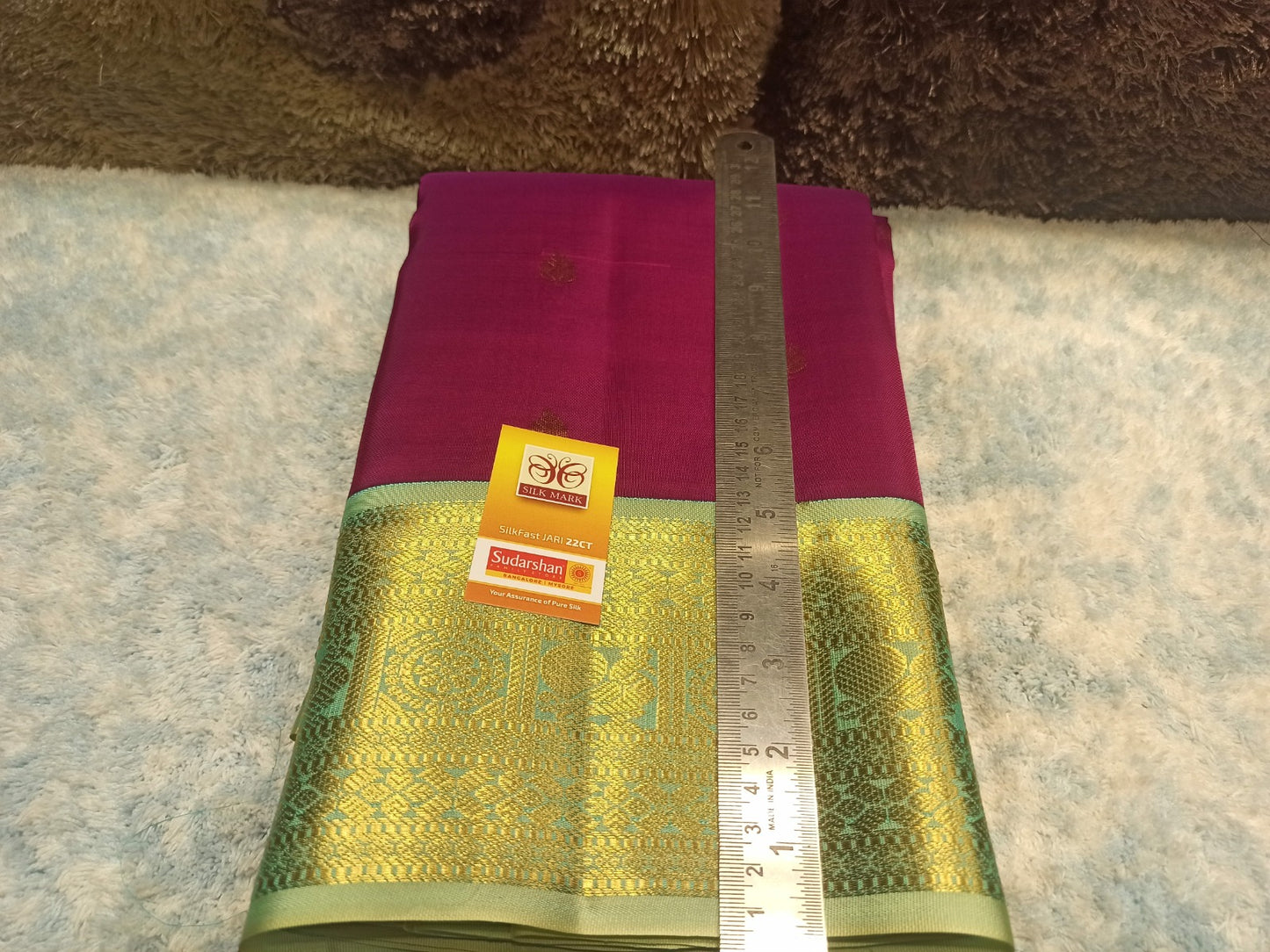 Pure Kanchipuram Silk Saree.