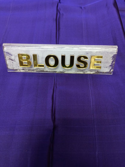 Pure Kanchipuram Silk Saree.