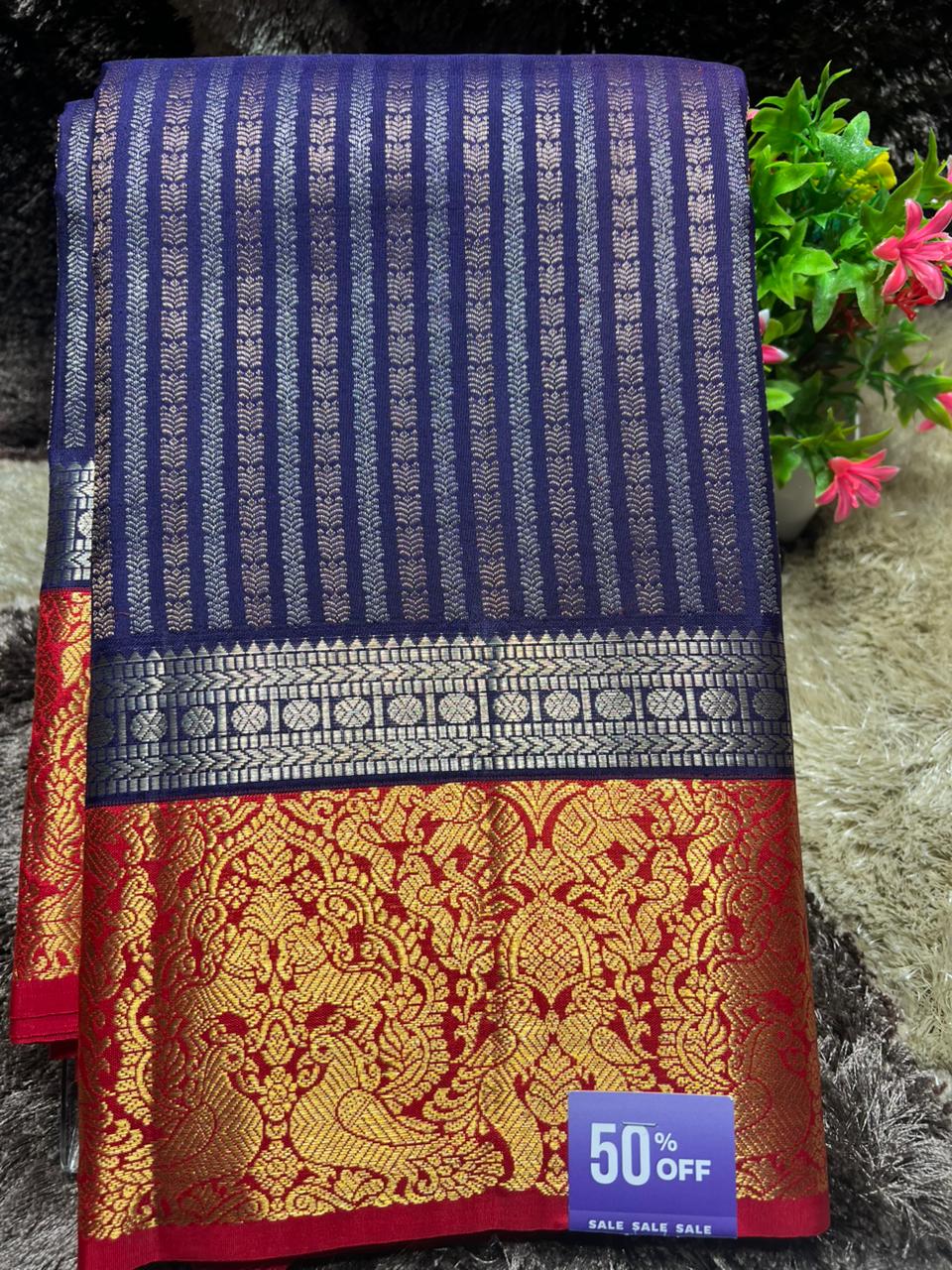 Pure Kanchipuram Silk Saree