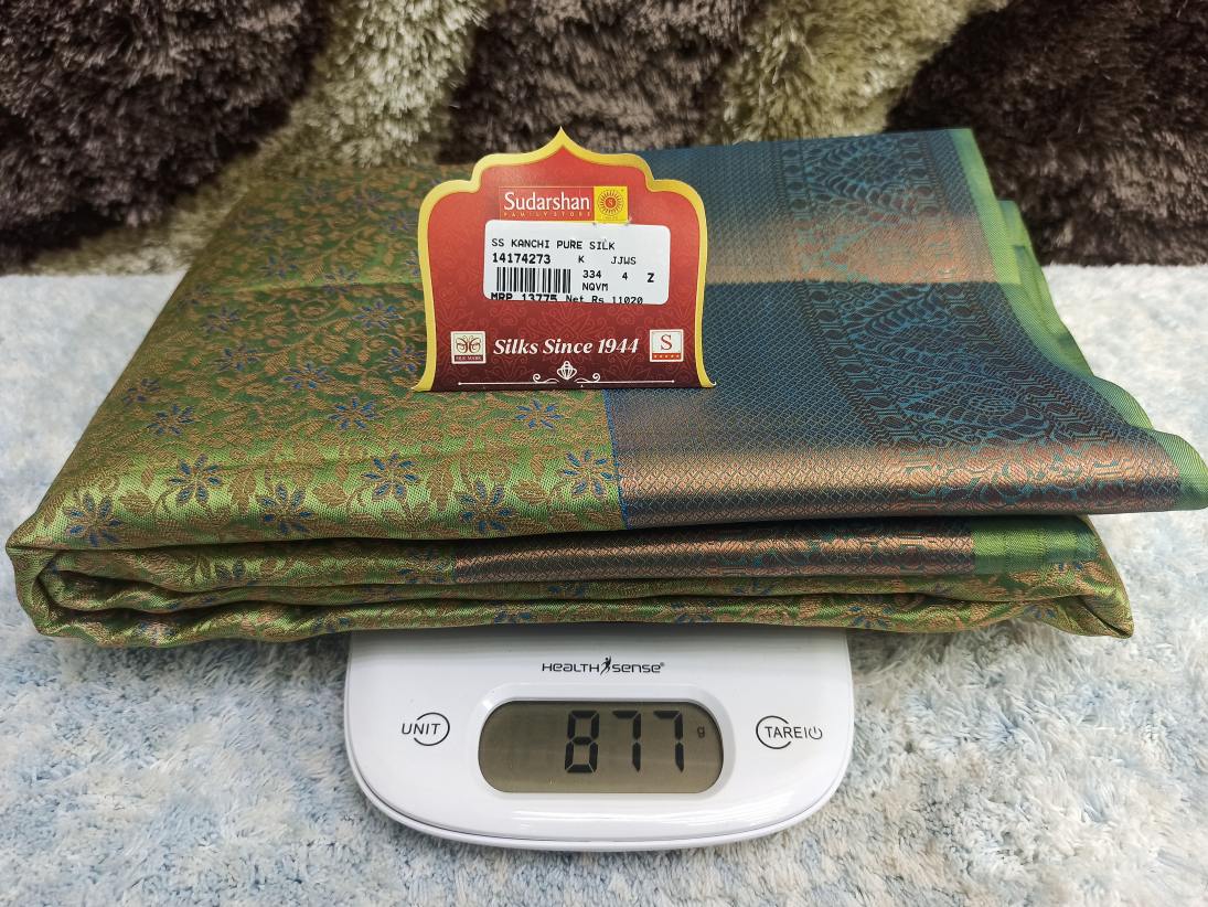 Pure Kanchipuram Silk Saree