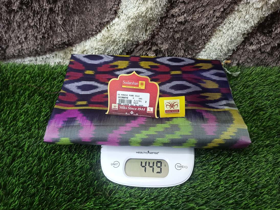 Pure Kanchipuram Silk Saree.