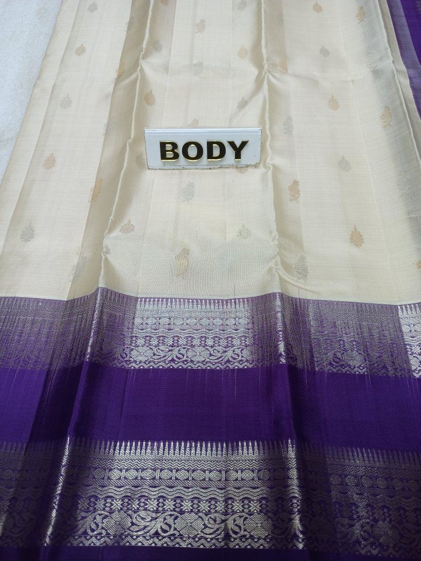 Pure Kanchipuram Silk Saree.