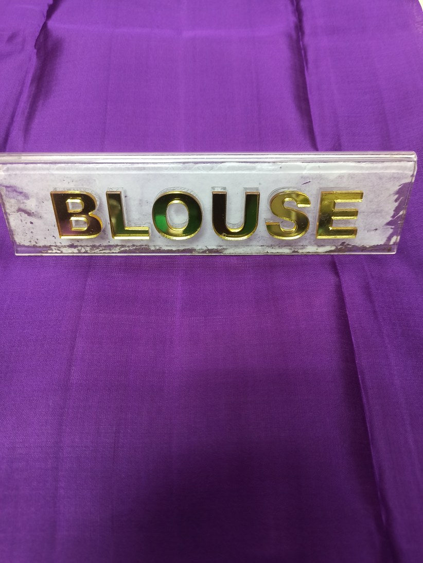 Pure Kanchipuram Silk Saree.