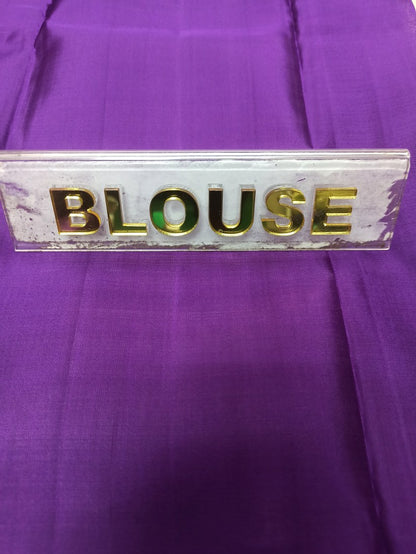 Pure Kanchipuram Silk Saree.