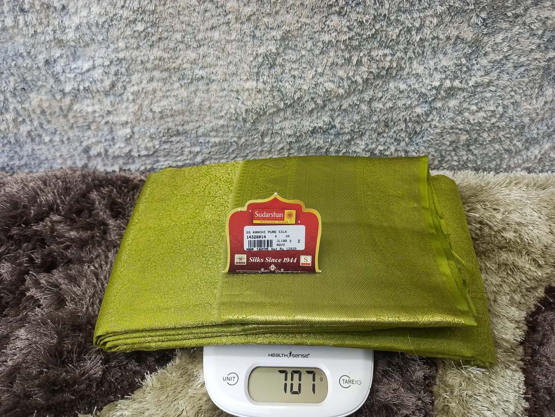 Pure Kanchipuram Silk Saree.