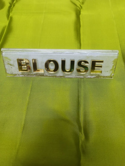 Pure Kanchipuram Silk Saree.