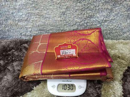 Pure Kanchipuram Silk Saree.