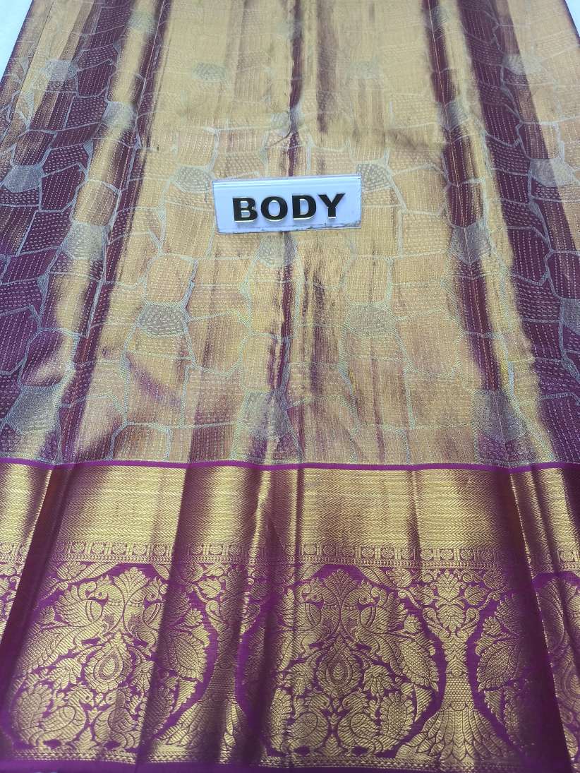 Pure Kanchipuram Silk Saree.