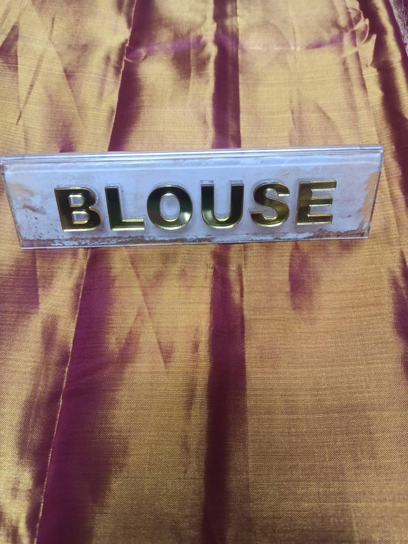 Pure Kanchipuram Silk Saree.