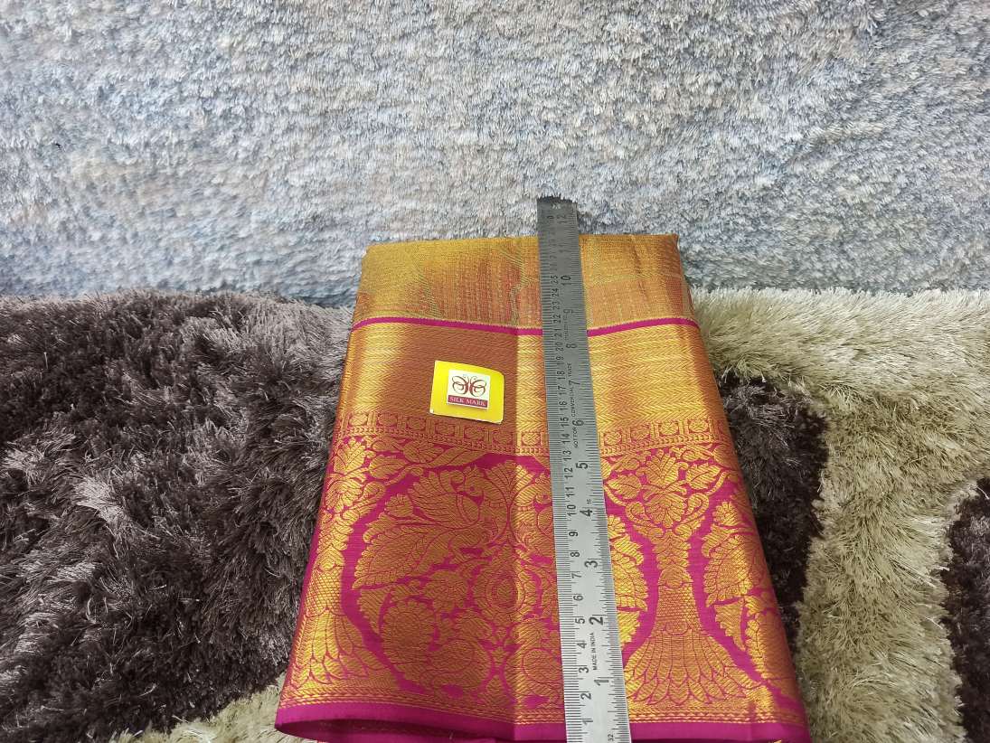 Pure Kanchipuram Silk Saree.
