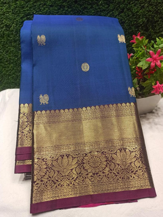 Pure Kanchipuram Silk Saree.