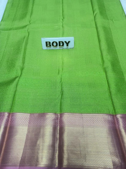 Pure Kanchipuram Silk Saree.