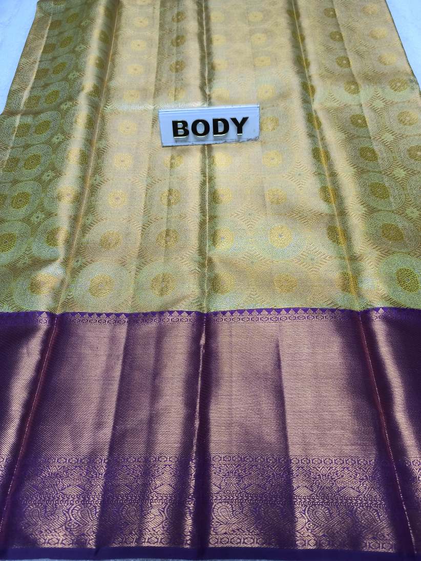 Pure Kanchipuram Silk Saree.