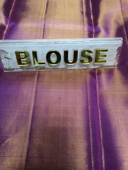 Pure Kanchipuram Silk Saree.