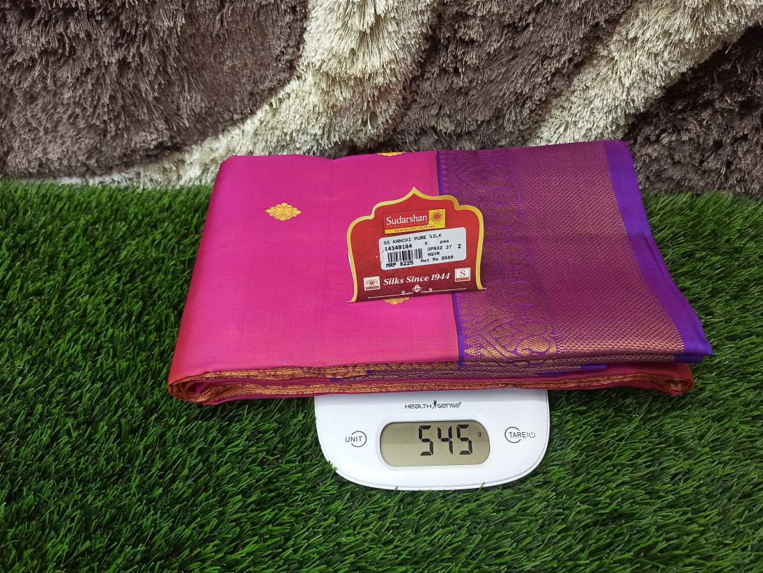 Pure Kanchipuram Silk Saree.