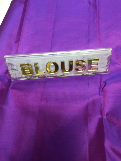 Pure Kanchipuram Silk Saree.