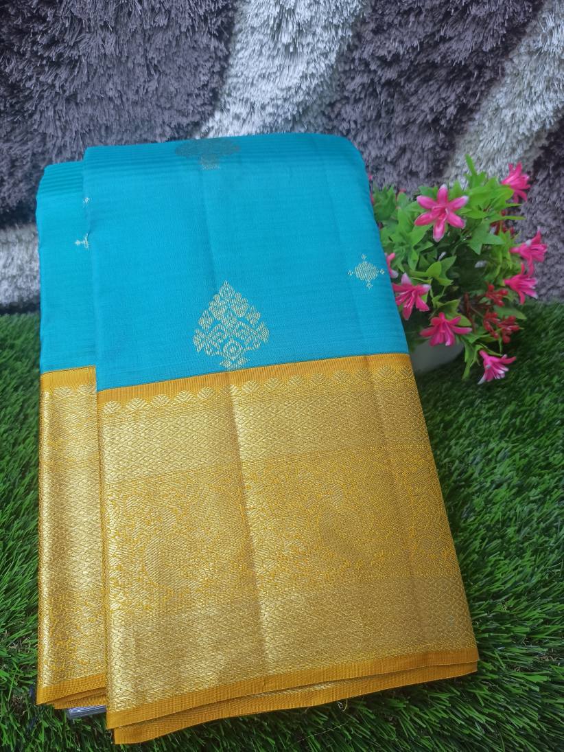 Pure Kanchipuram Silk Saree.