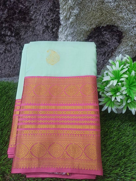 Pure Kanchipuram Silk Saree.