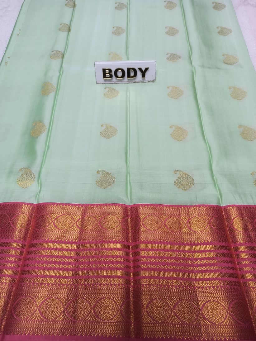 Pure Kanchipuram Silk Saree.