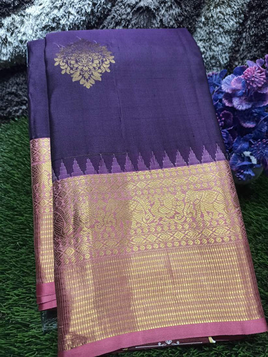 Pure Kanchipuram Silk Saree.