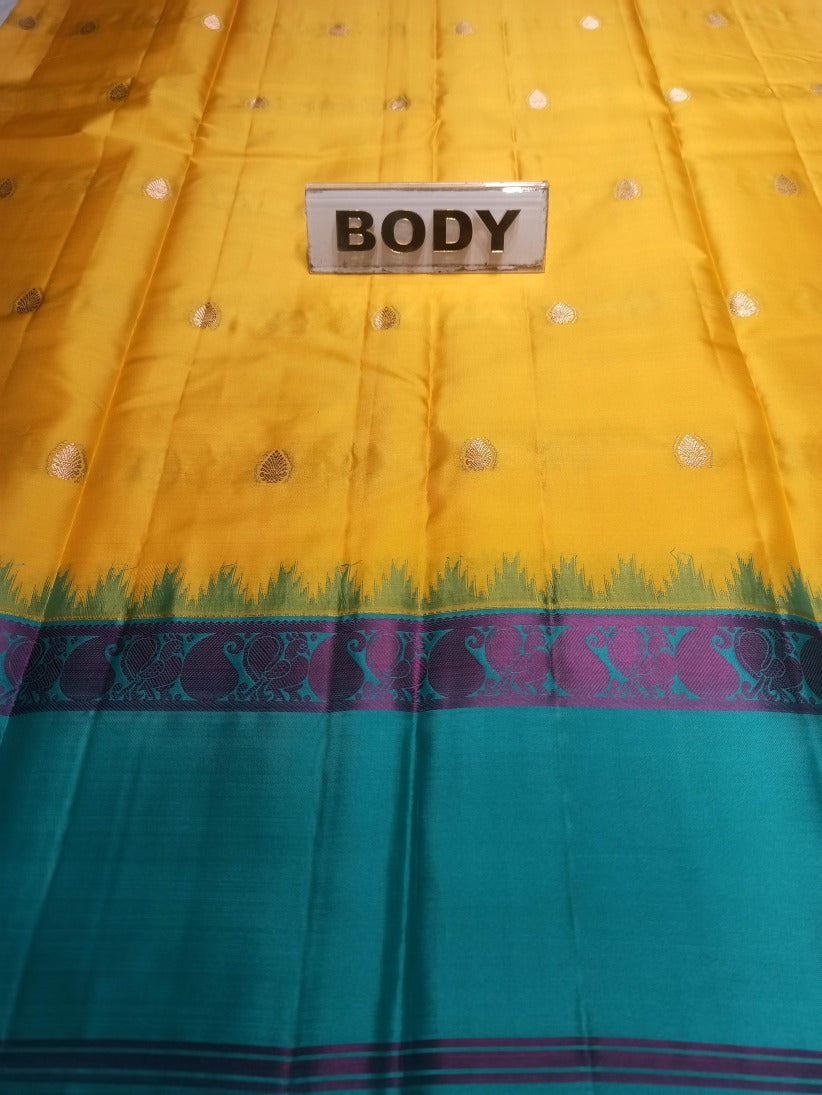 Pure Kanchipuram Silk Saree.