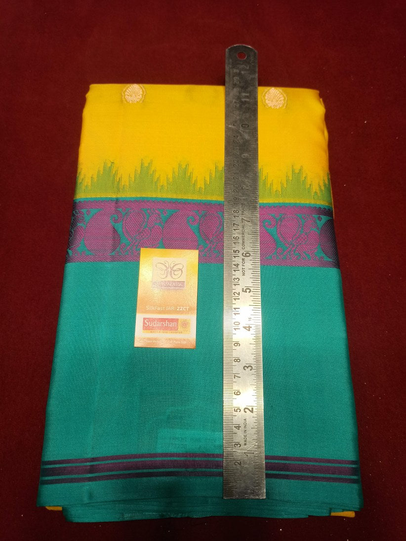 Pure Kanchipuram Silk Saree.