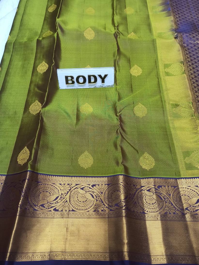 Pure Kanchipuram Silk Saree.