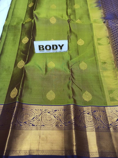 Pure Kanchipuram Silk Saree.