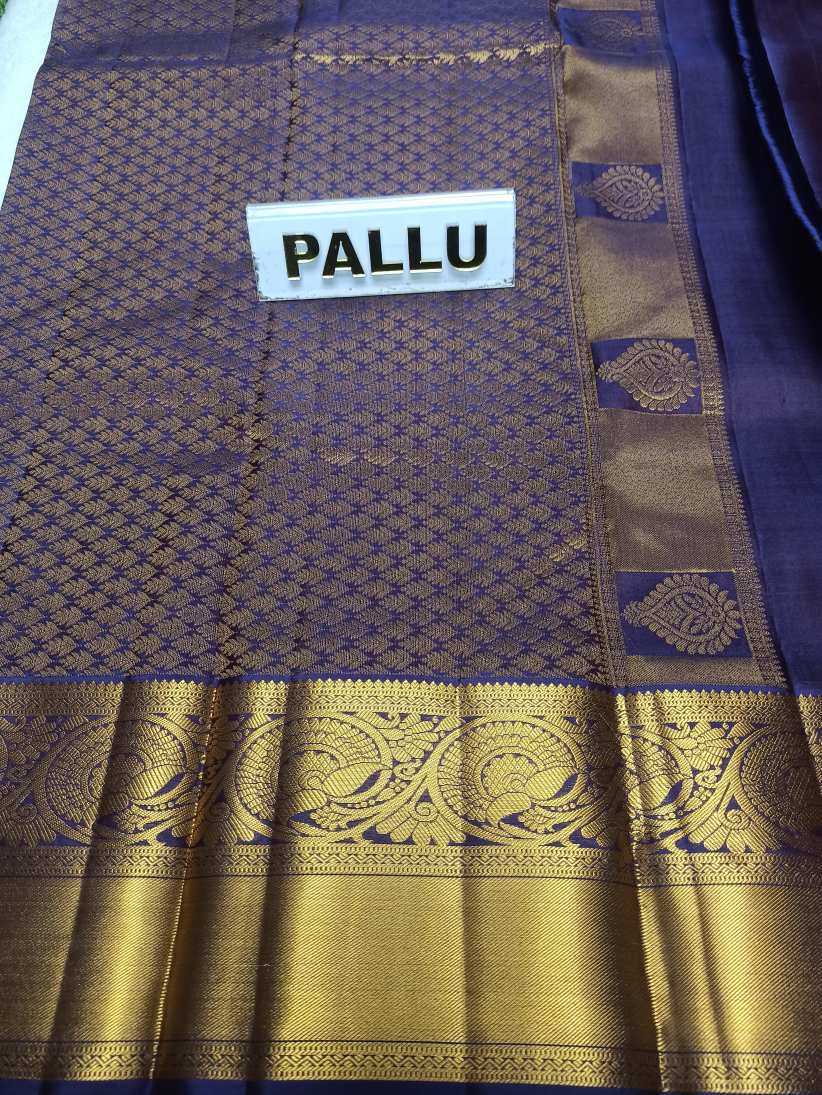 Pure Kanchipuram Silk Saree.
