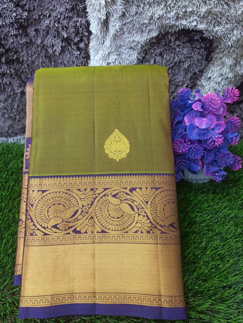Pure Kanchipuram Silk Saree.