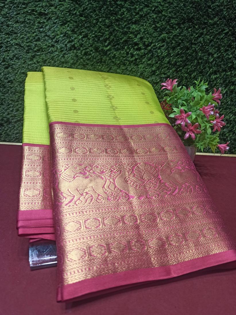 Pure Kanchipuram Silk Saree.