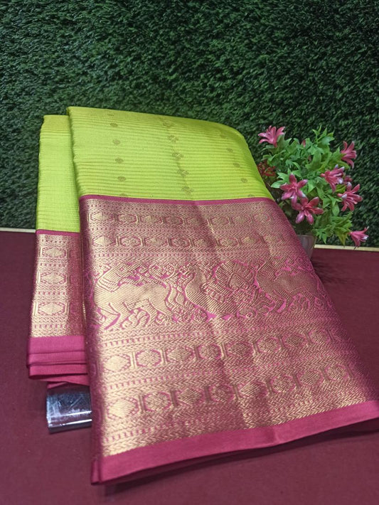 Pure Kanchipuram Silk Saree.