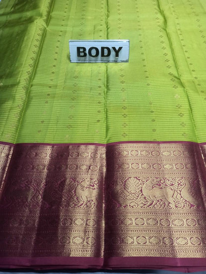 Pure Kanchipuram Silk Saree.