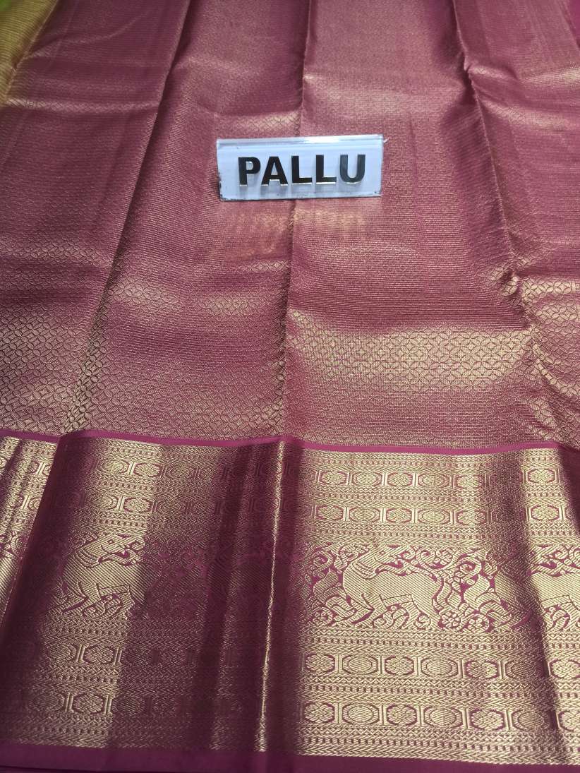 Pure Kanchipuram Silk Saree.