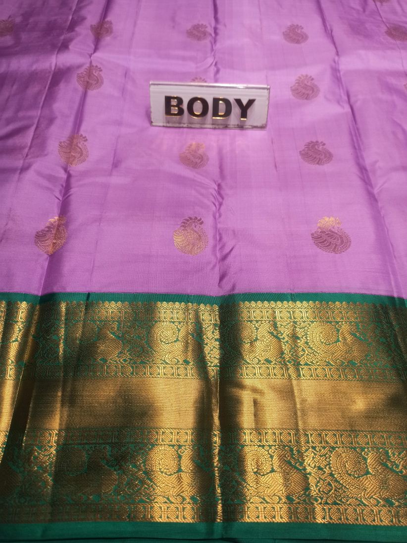 Pure Kanchipuram Silk Saree.