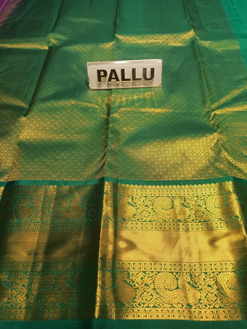 Pure Kanchipuram Silk Saree.