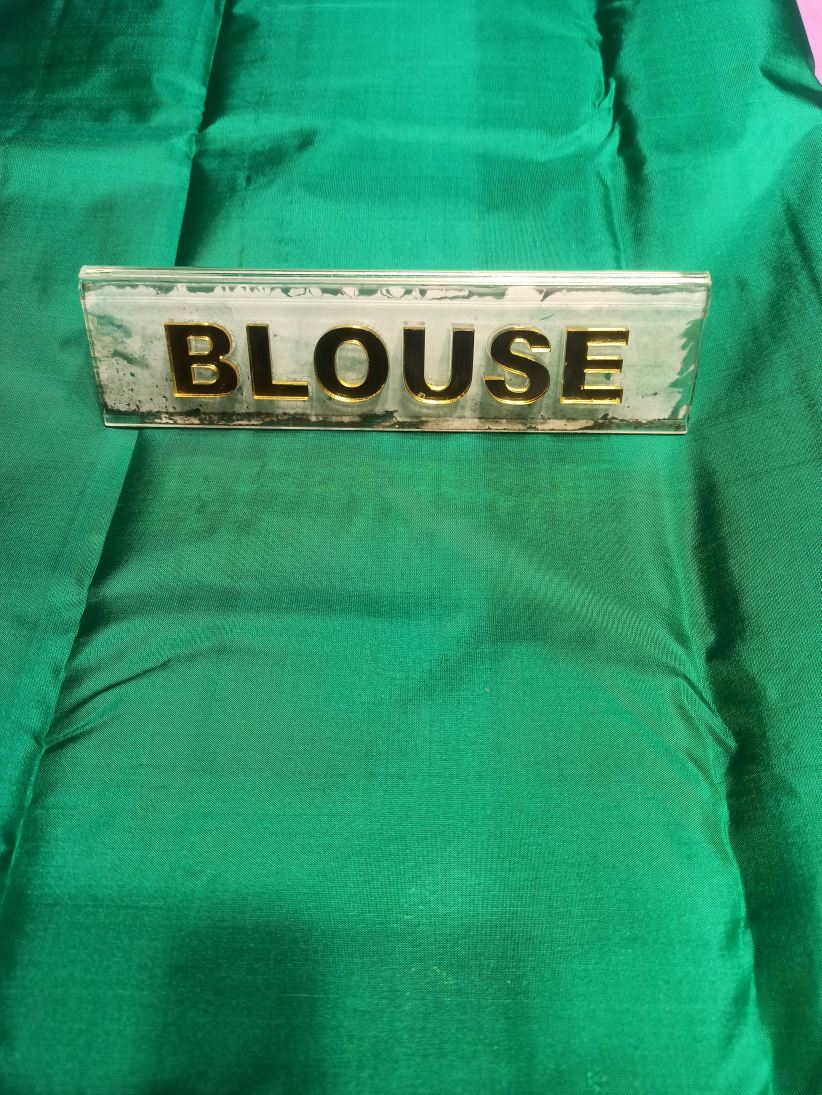 Pure Kanchipuram Silk Saree.