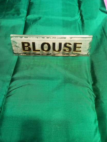 Pure Kanchipuram Silk Saree.