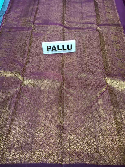 Pure Kanchipuram Silk Saree.