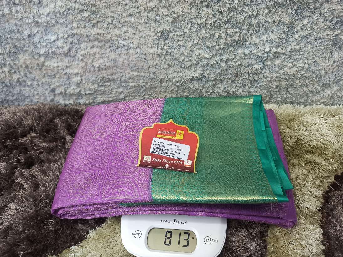 Pure Kanchipuram Silk Saree.