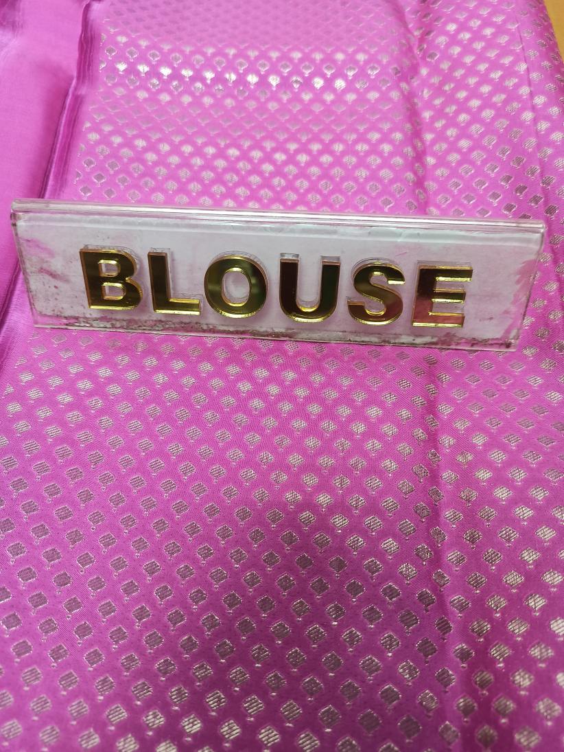 Pure Kanchipuram Silk Saree.